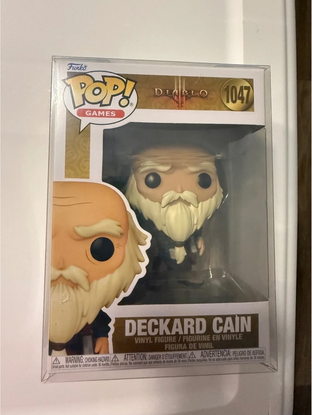 Funko Pop Deckard Cain #1047 Diablo Games Vinyl Figure